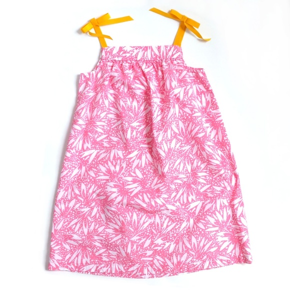 Hanna Andersson Other - Hanna Andersson Sun Dress w/Ribbon Bow Straps Hanna Andersson Other - Hanna Andersson Sun Dress w/Ribbon Bow Straps